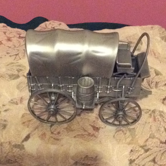 Franklin Mint Other - The Franklin Mint Covered Wagon Fine Pewter